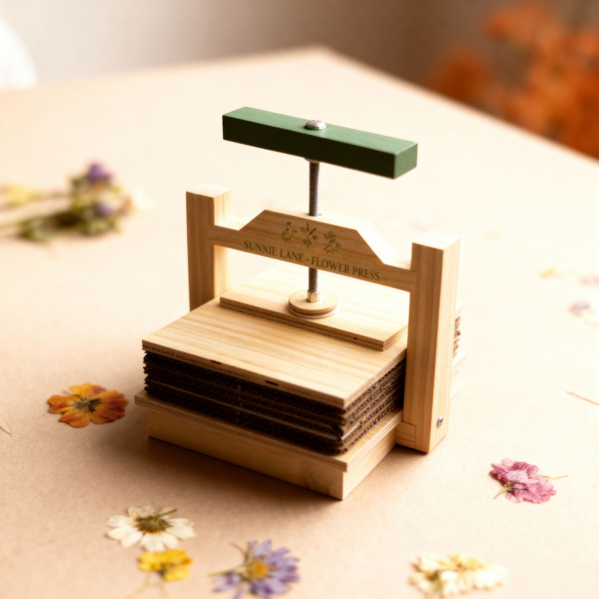 Custom Large Flower Press