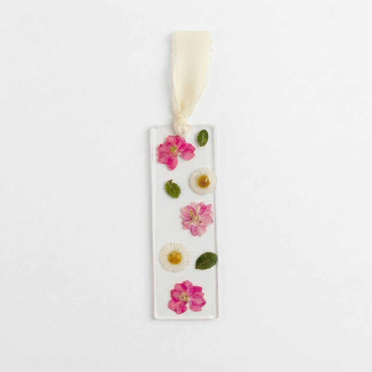 Custom Pressed Flower Bookmark