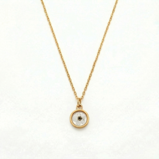 Pressed Flower Necklaces
