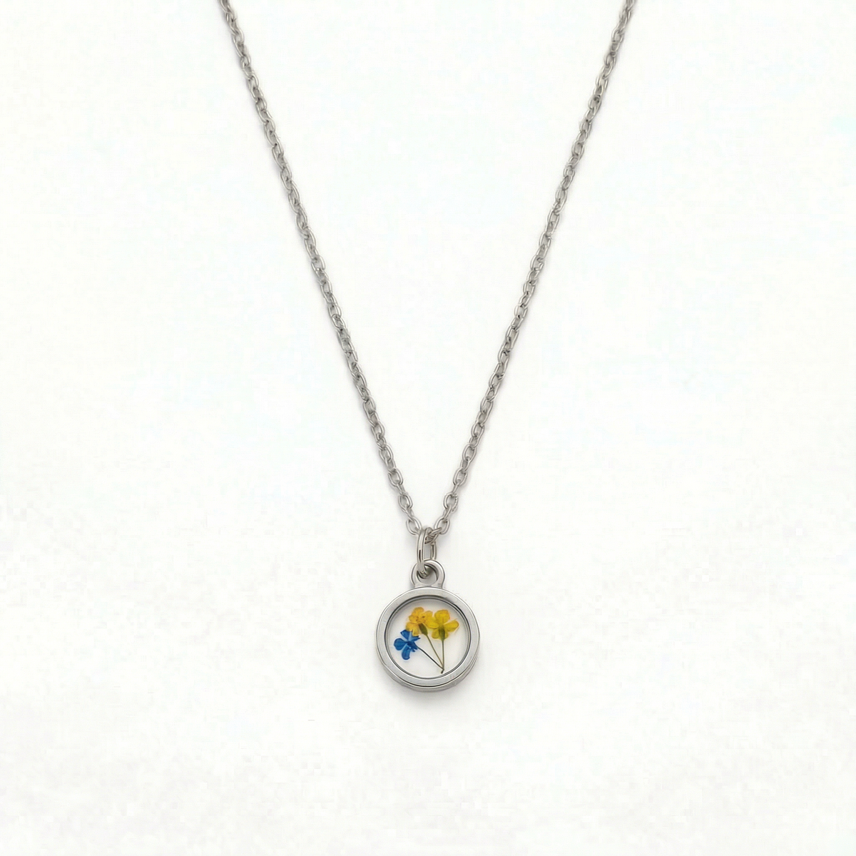 Pressed Flower Necklaces
