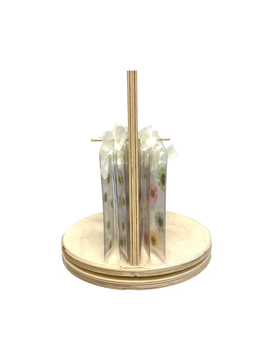Pressed Flower Bookmarks + Display
