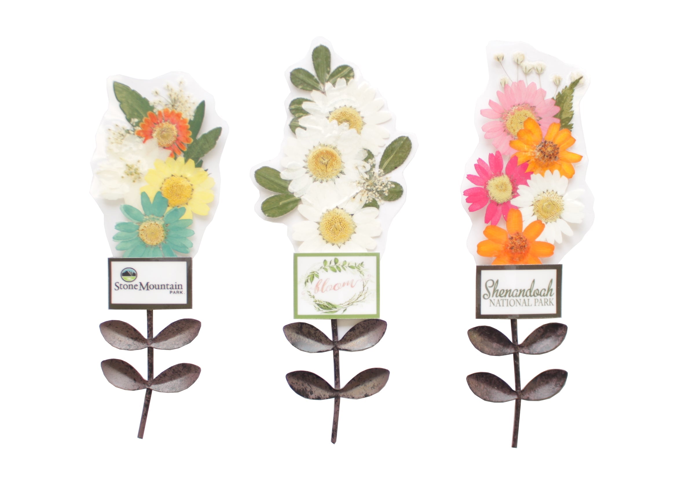 Pressed Flower Bookmarks