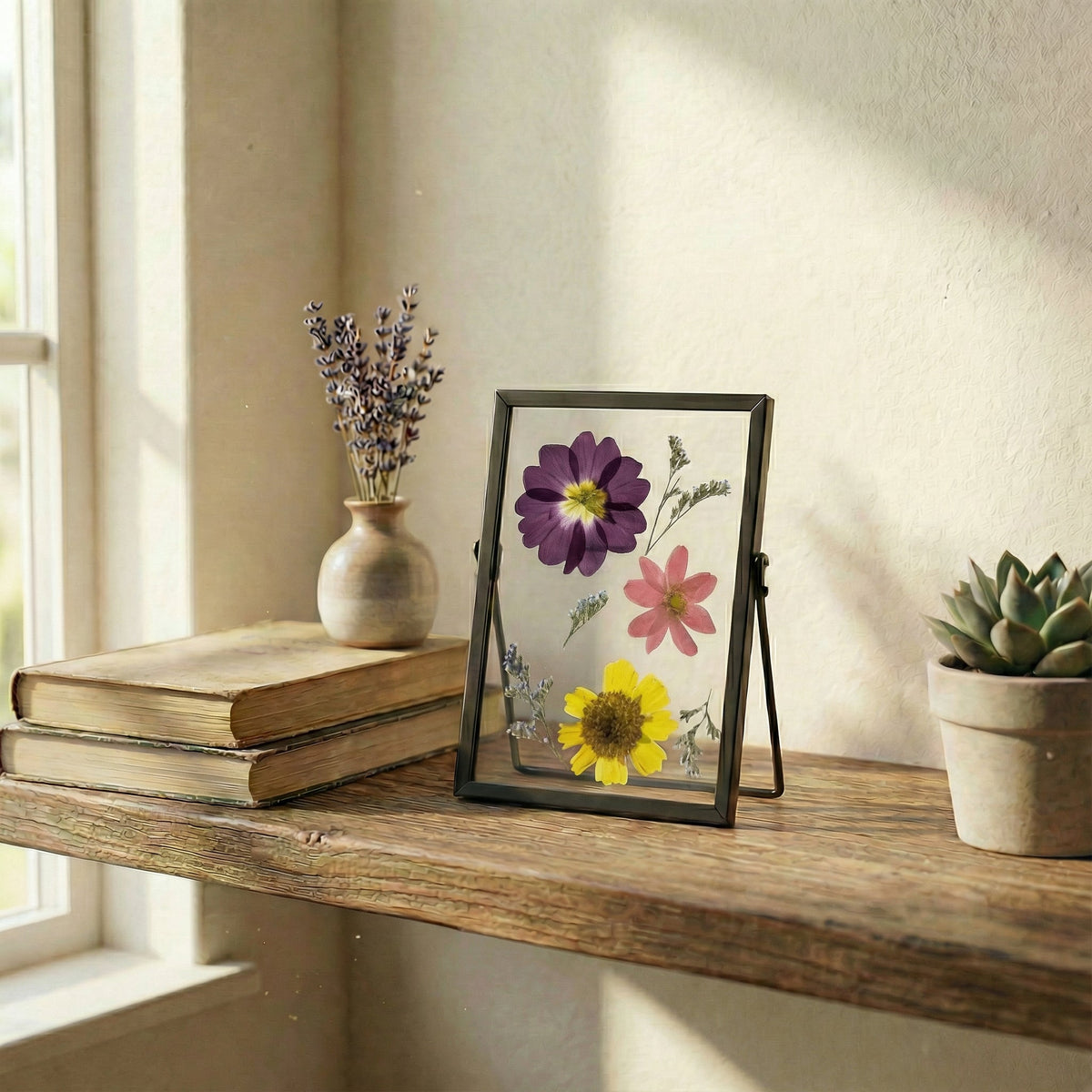 Framed Floral Art