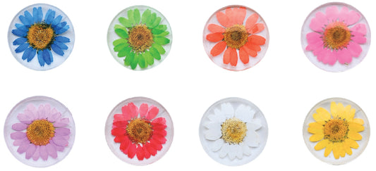 Pressed Flower Keychain - Lacy