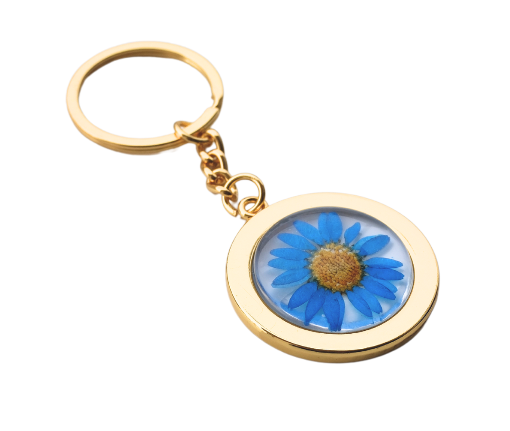 Pressed Flower Keychain - Glass