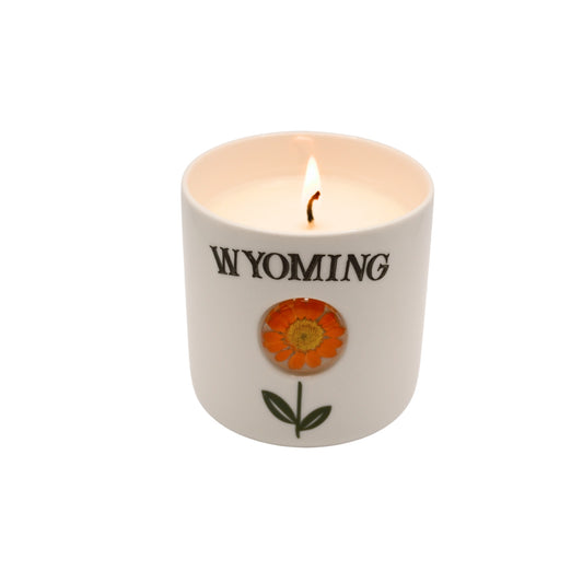 Custom Pressed Flower Candles