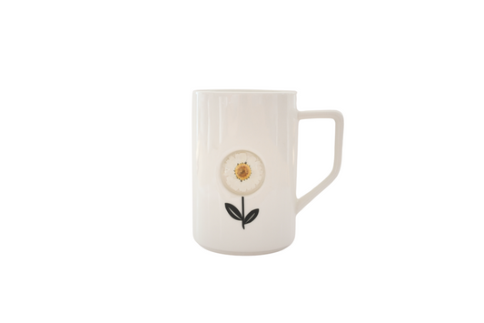 Real Pressed Flower Mugs
