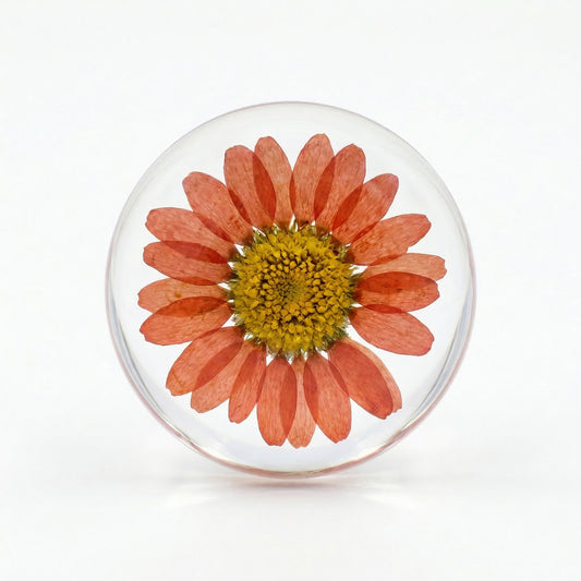 Real Flower Magnet - Glass Magnet