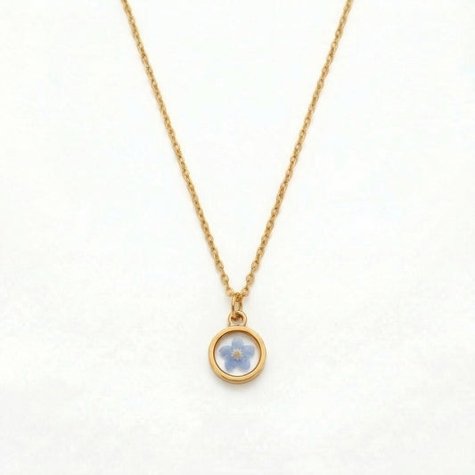 Pressed Flower Necklaces