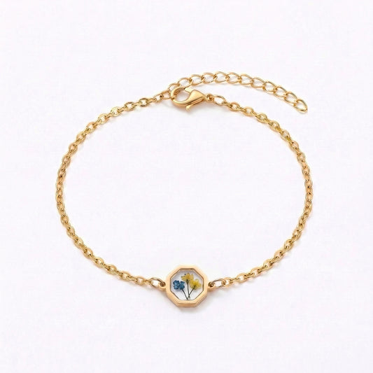 Pressed Flower Bracelets
