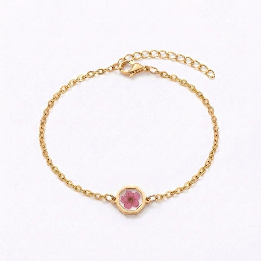 Pressed Flower Bracelets