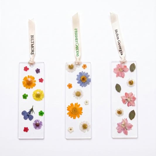 Custom Pressed Flower Bookmark