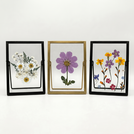 Pressed Flower Suncatchers