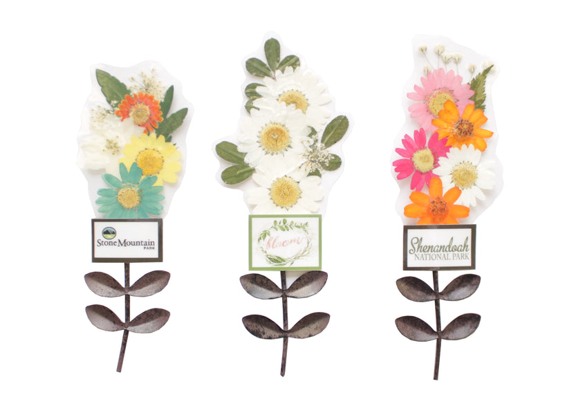 Original Flower Bookmark - Custom