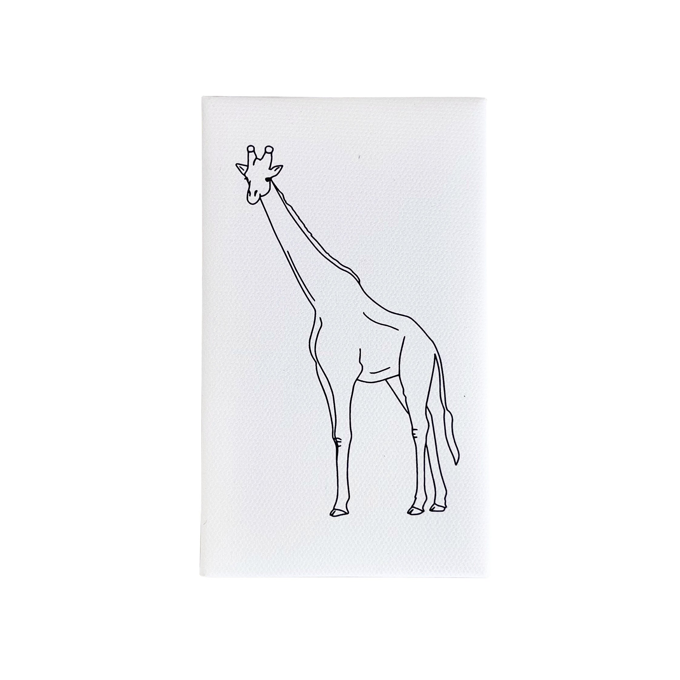 Giraffe Canvas Magnet