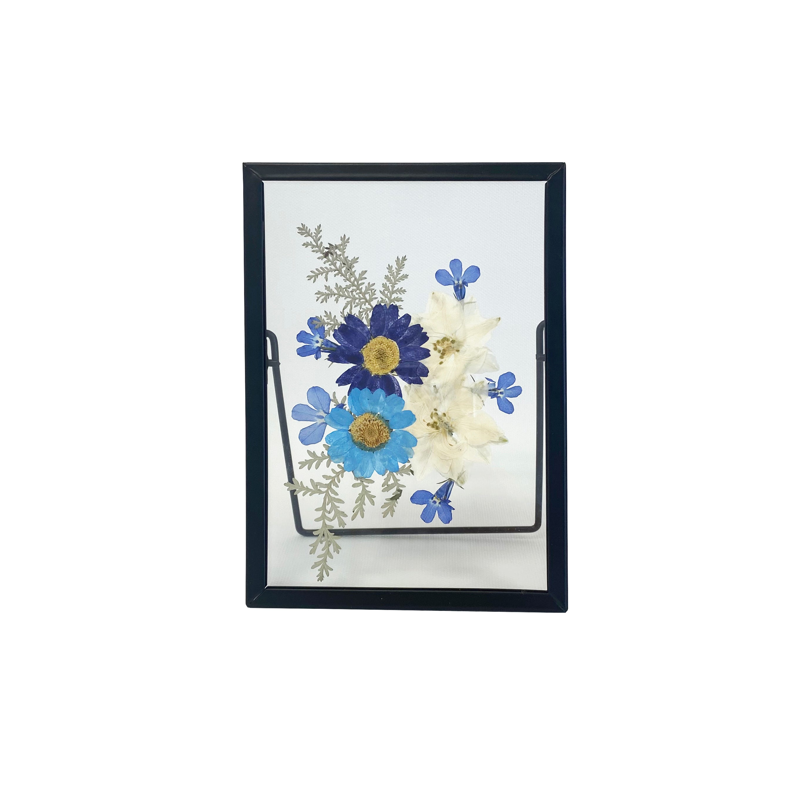 Initial Pressed Flower Frame – EarthTone