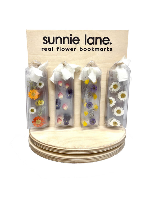 Pressed Flower Bookmarks + Display